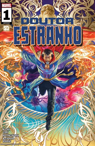Capa da HQ Doutor Estranho Marvel