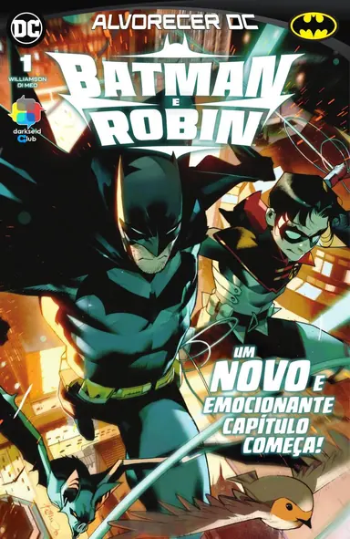 Capa da HQ Batman e Robin DC Comics